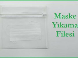 Çorap Yıkama Filesi Fermuarlı